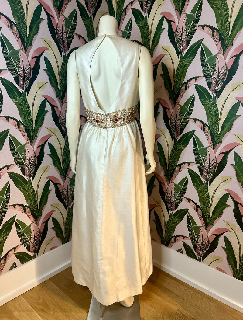 1960s Specialty Tailored Evening Gown