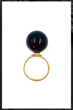 Onyx Double Ring | Quick Shipping
