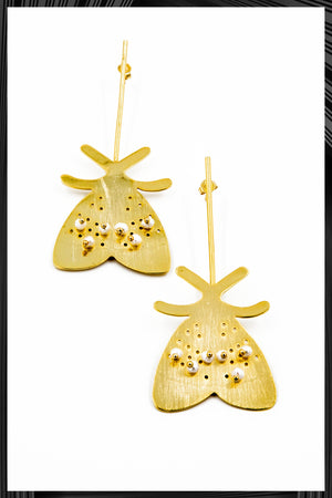 Moth Earrings | Quick Shipping