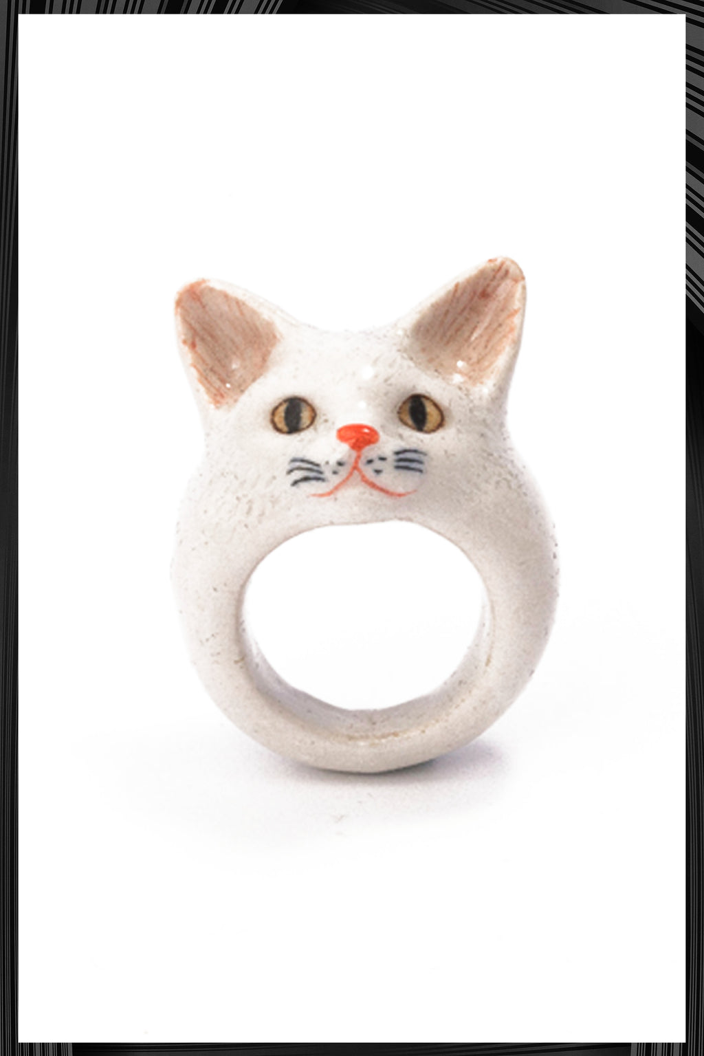 White Cat Ring | Quick Shipping