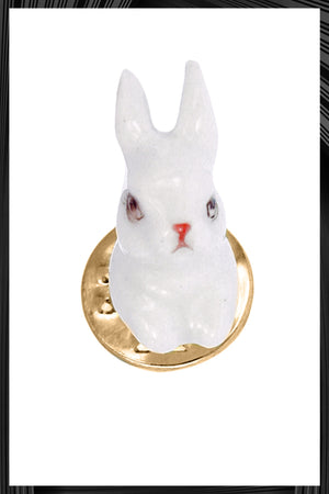 White Rabbit Pin | Quick Shipping