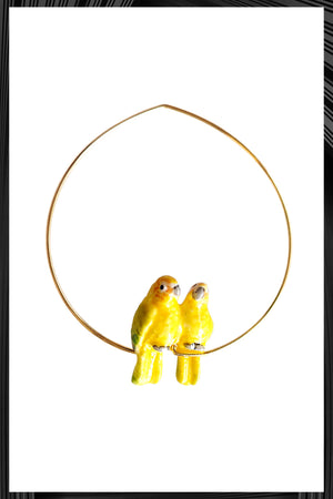 Love Bird Hoop Earrings | Free Delivery - Quick Shipping