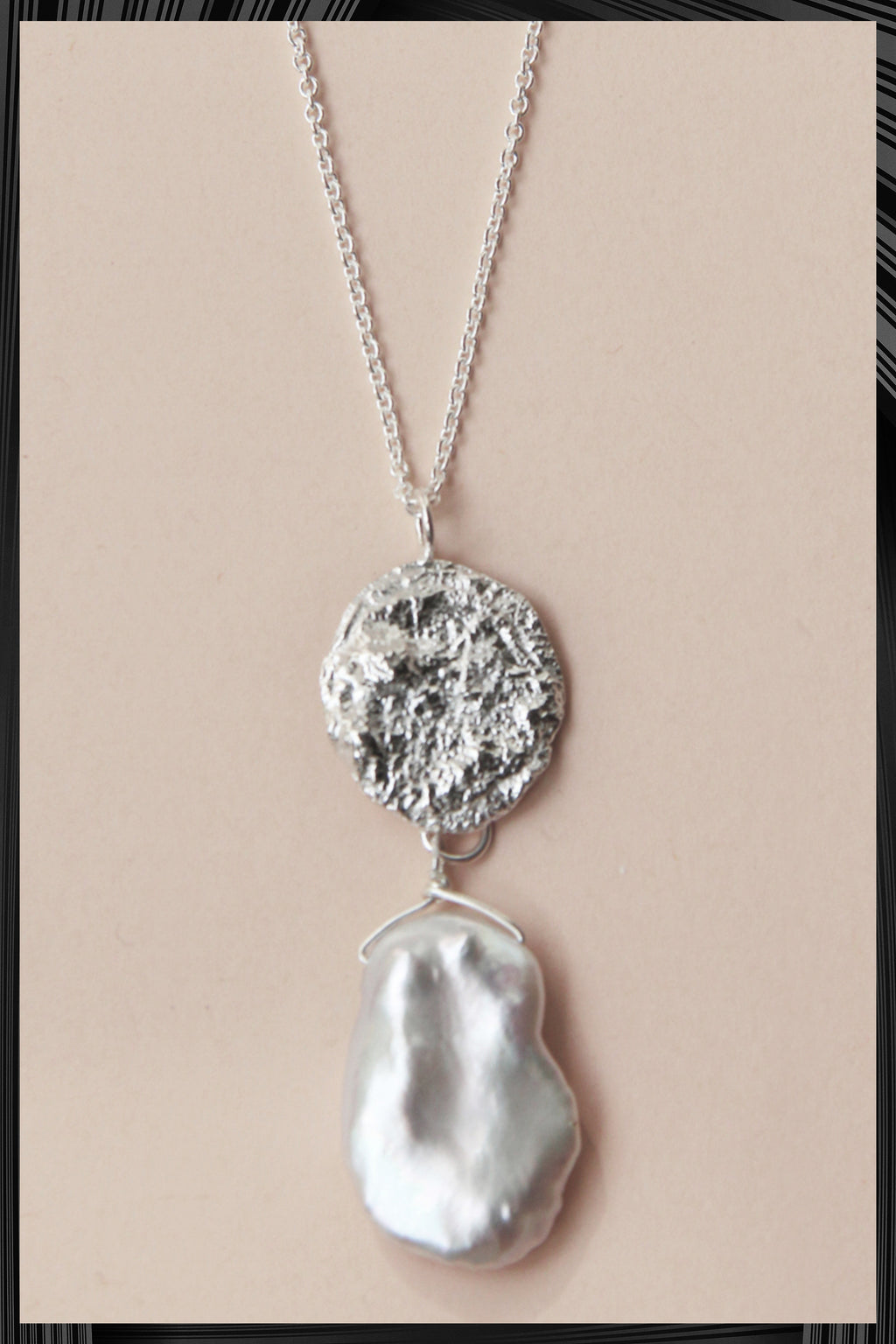 Moon Pearl Necklace | Free Delivery - 1-2 Weeks Shipping