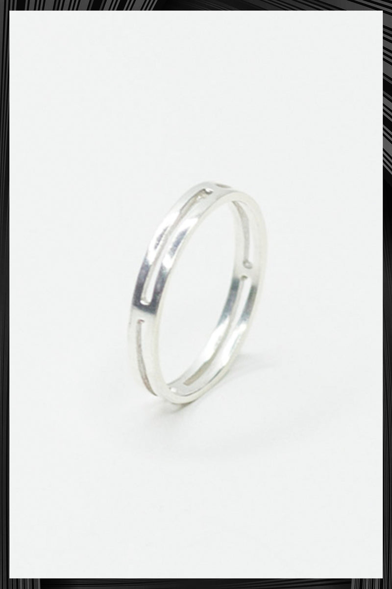 Single Not Married Silver Ring | Free Delivery - 2-3 Week Shipping