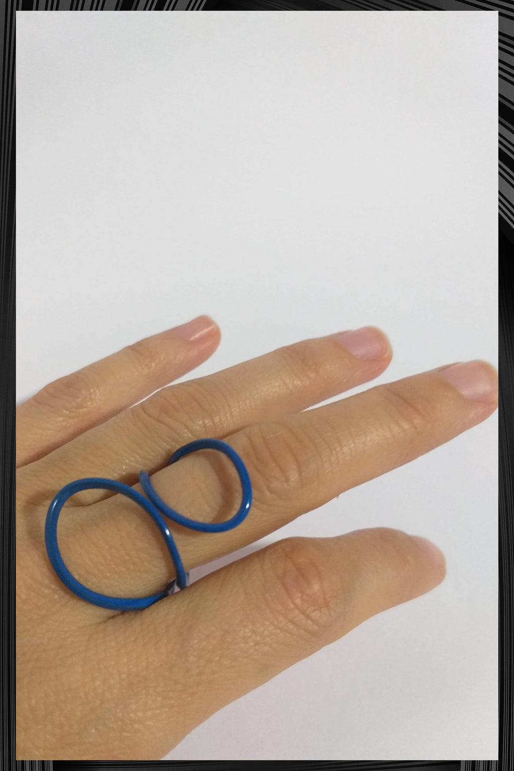 Blue Simple Ring | Free Delivery - Quick Shipping
