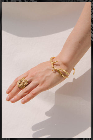 Gold Millefolium Ring | Free Delivery - Quick Shipping