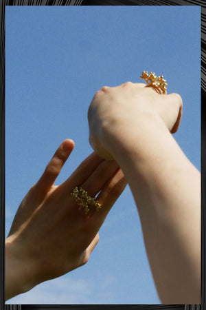 Gold Rubella Ring | Free Delivery - Quick Shipping