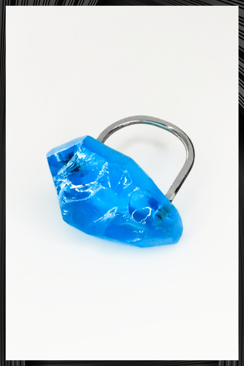 Blue Lollipop Ring 3 | Free Delivery - Quick Shipping