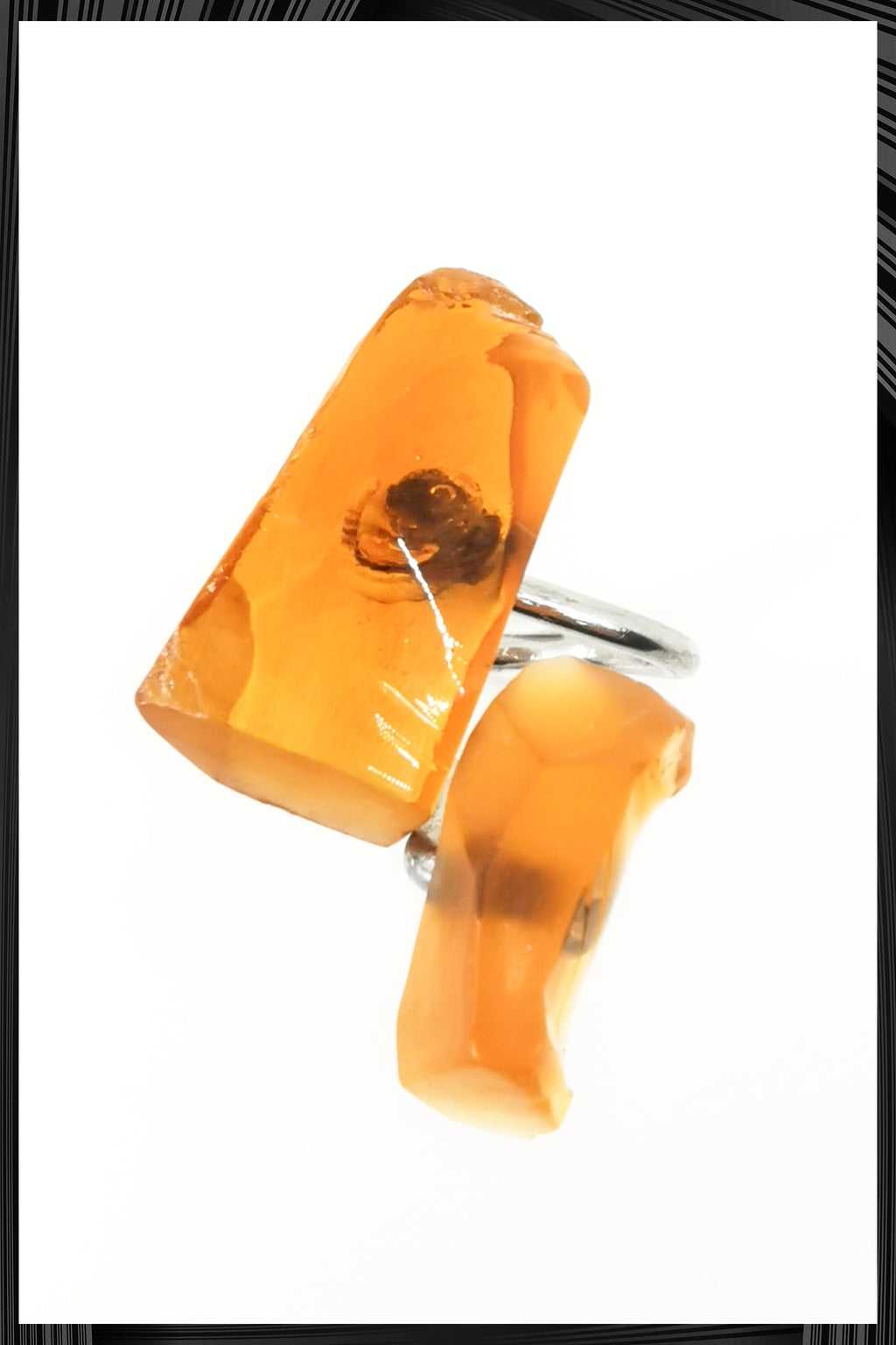 Amber Lollipop Ring 1 | Free Delivery - Quick Shipping