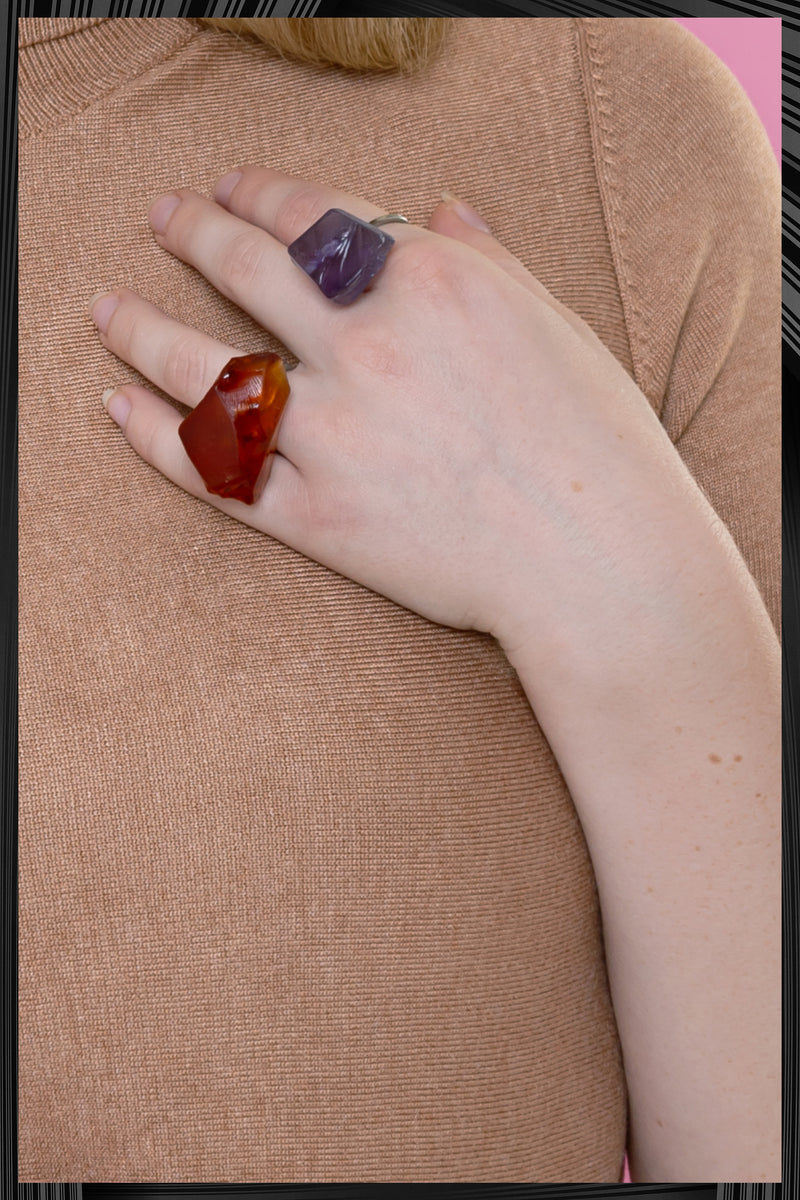 Purple Lollipop Ring 1 | Free Delivery - Quick Shipping