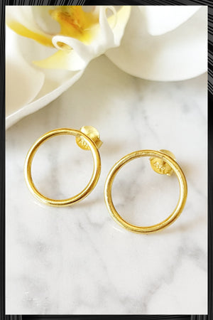 Gold Circles | Quick Shipping