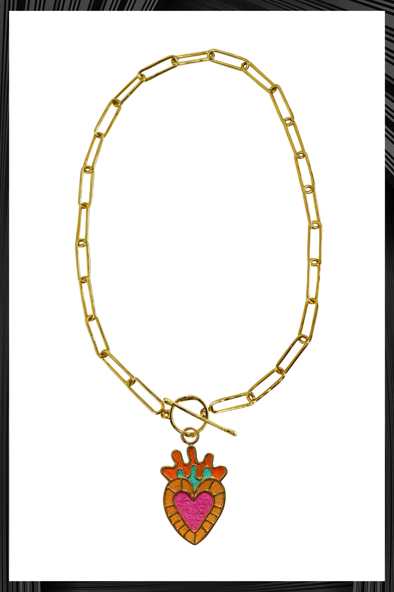 Milagritos Amarillos Thin Chain Necklace | Free Delivery - 3 Week Shipping