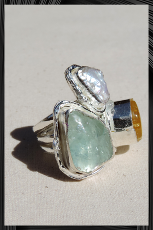 Agua Y Tierra Ring  | Free Delivery - Quick Shipping