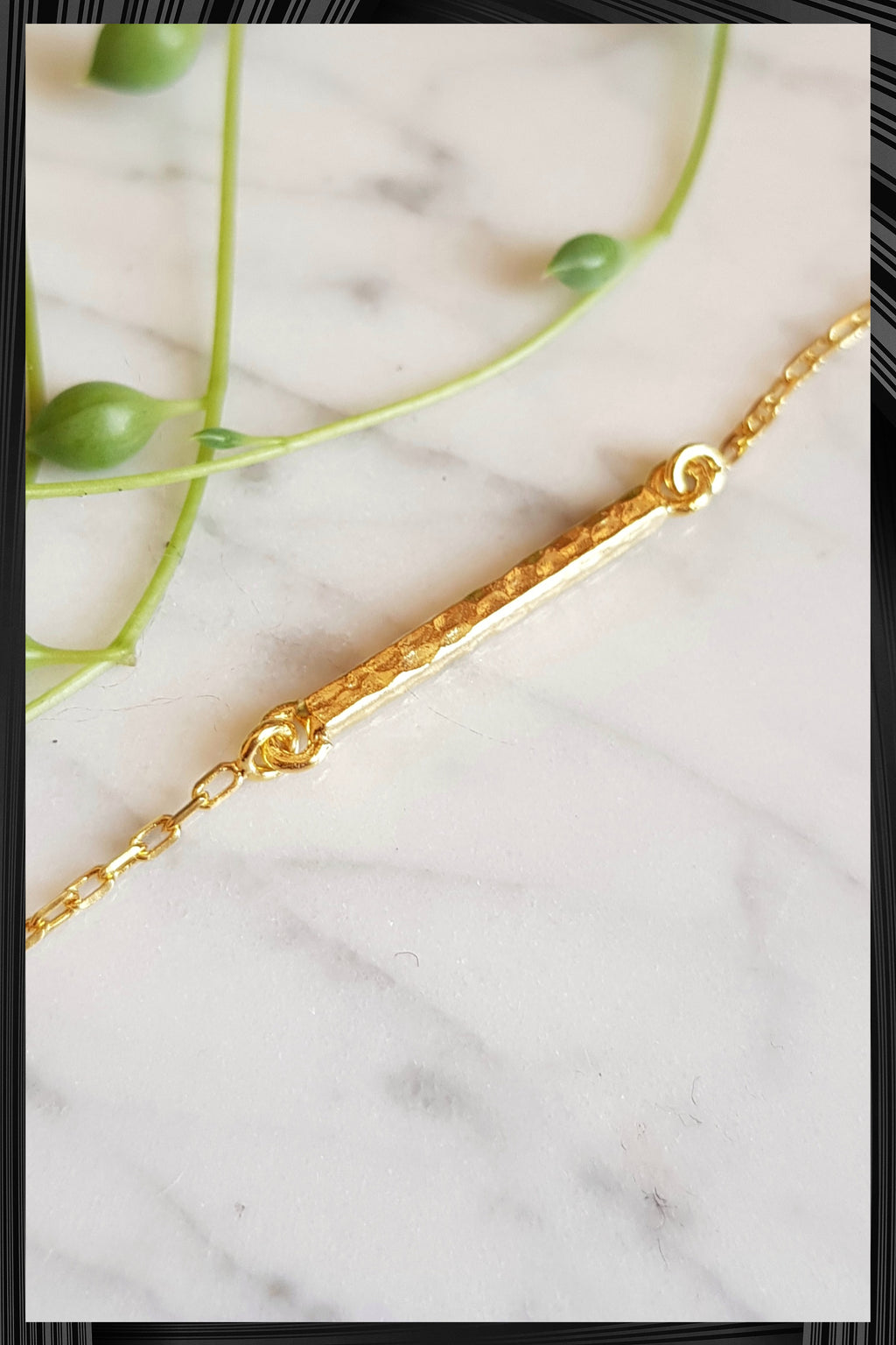 Gold Bar Bracelet | Quick Shipping