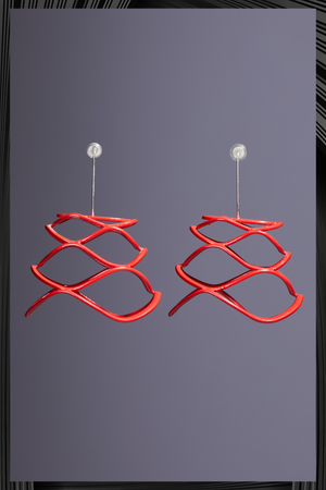 Red Bell Earrings | Free Delivery - Quick Shipping