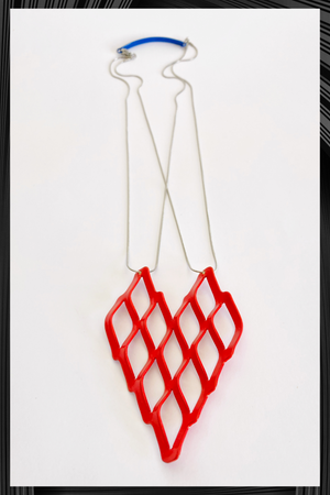 Abstract Heart Necklace | Free Delivery  - Quick Shipping