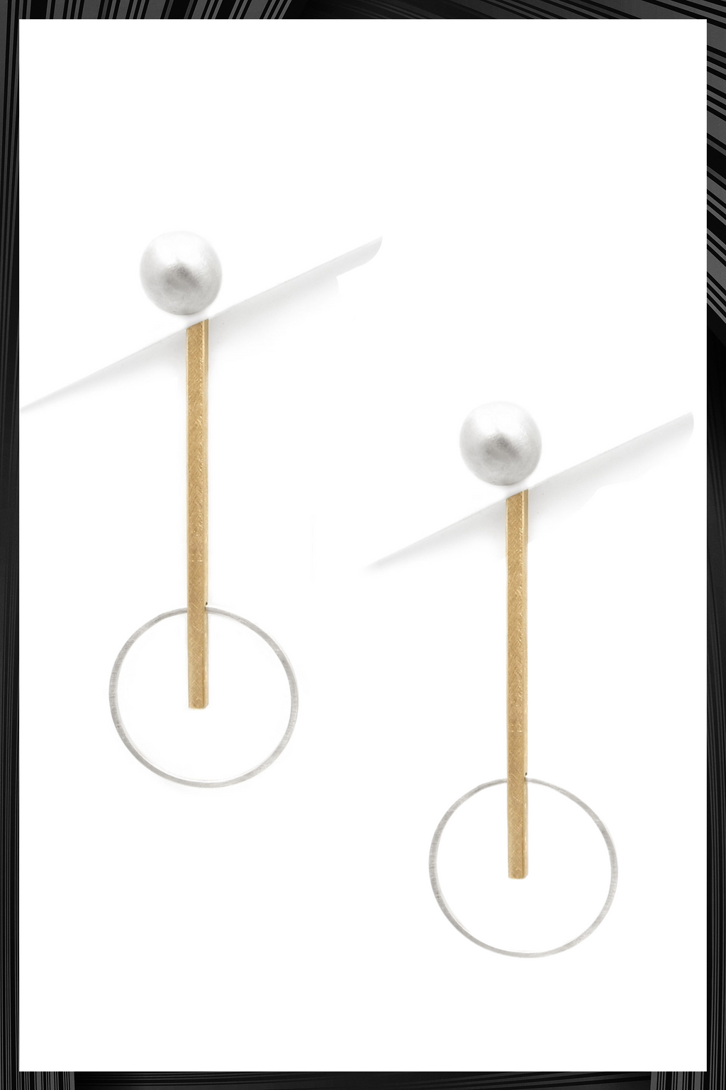 Symmetric Mix Ball Earrings | Free Delivery - Quick Shipping