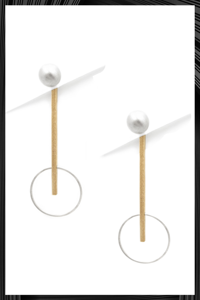 Symmetric Mix Ball Earrings | Free Delivery - Quick Shipping