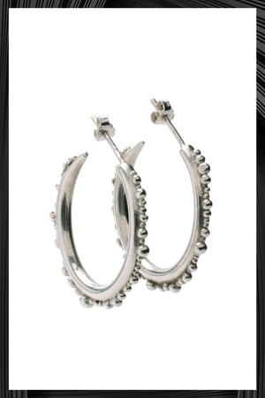 Silver Solar Earrings | Free Delivery - Quick Shipping