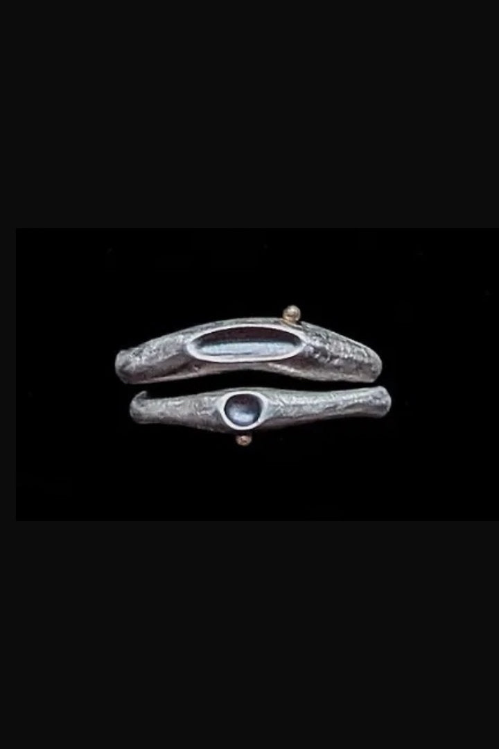 Deimos & Phobos Rings Of Mars Set | A Moons Jewelry | Quick Shipping - Free Delivery