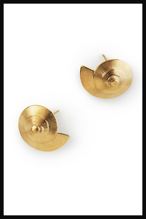 Mirabilis I Golden Earrings | Free Delivery - Quick Shipping