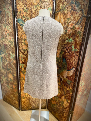 1960s Tweed & Sparkle Nardiello Dress